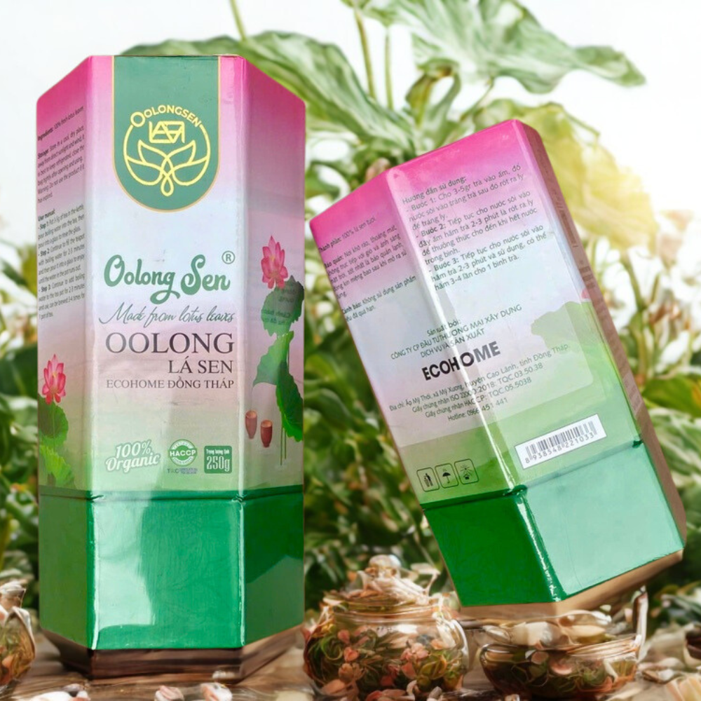 Trà Oolong Lá Sen – Thức Uống Thanh Lọc, Nhẹ Bụng, An Nhiên Mỗi Ngày